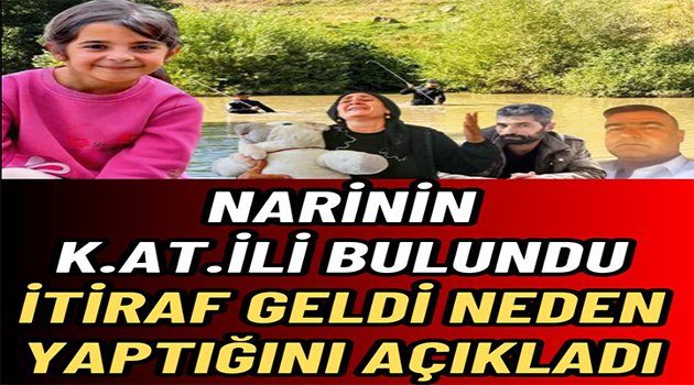 Narin Güran Olayında Düğüm Çözülüyor