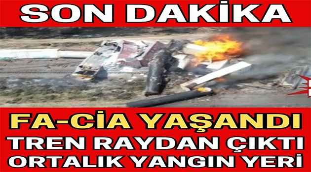 Tren Raydan Çıktı