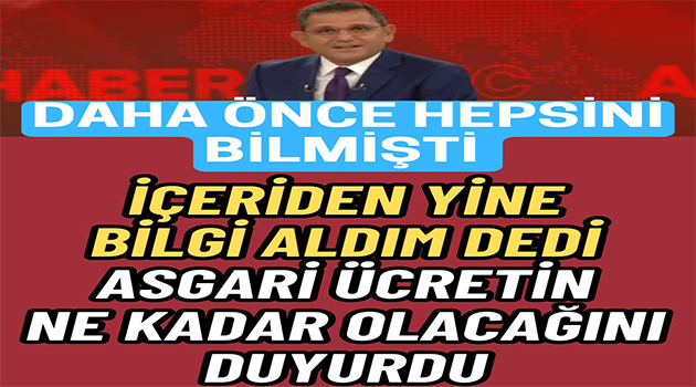 Zam Oranına Net Rakam Verdi