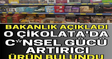 Çikolatada Kullandılar İddiası