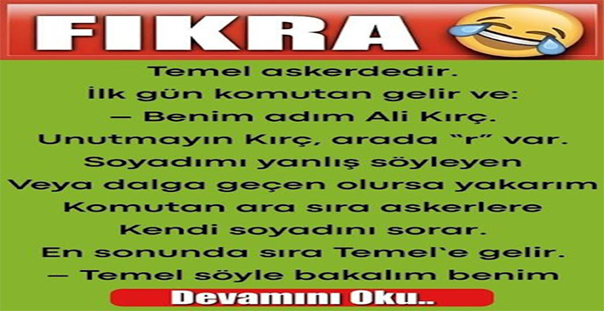 Temel Askerdedir