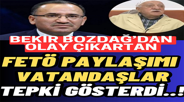 Başkanvekili Bekir Bozdağ