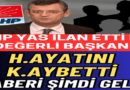 CHP’li Başkan Hayatını Kaybetti